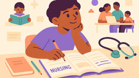 Student studying nursing requirements and ATAR scores for Australian universities