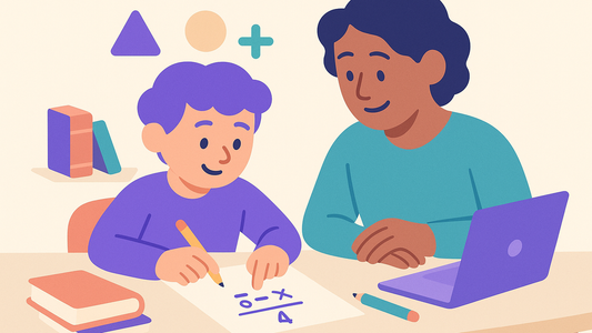 Student solving numerical reasoning problems with tutor guidance